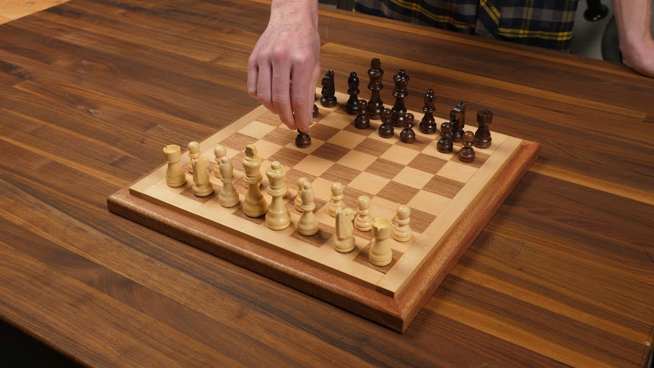 Three-Hour Project: Wooden Chess Board