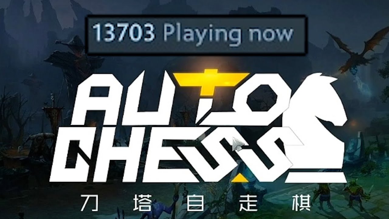 14000 Players Still Play This?! – Trying DOTA AUTO CHESS Again
