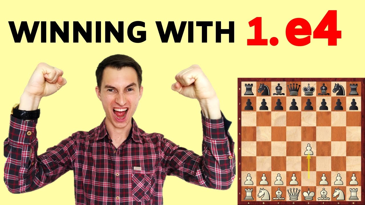 The Secrets of Winning with 1.e4 (Opening strategy explained)